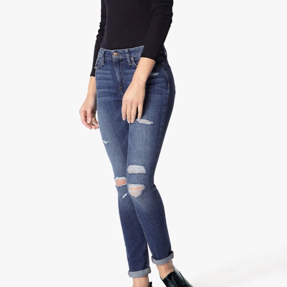 Joe's Jeans Denim - Joes jeans Beckett rolled ankle distressed 29 W